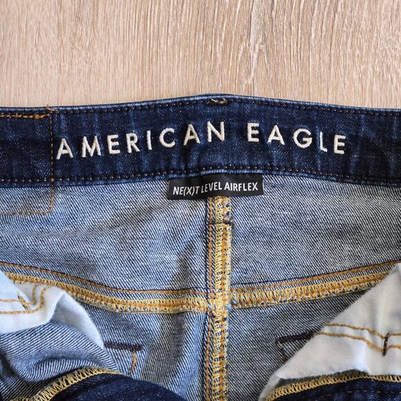 American Eagle Men’s Jeans Next Level Airflex Slim Straight Size 30″ - Picture 15 of 16